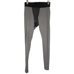 Under Armour Mens ColdGear Compression Leggings Charcoal Light Heather Black, Sm